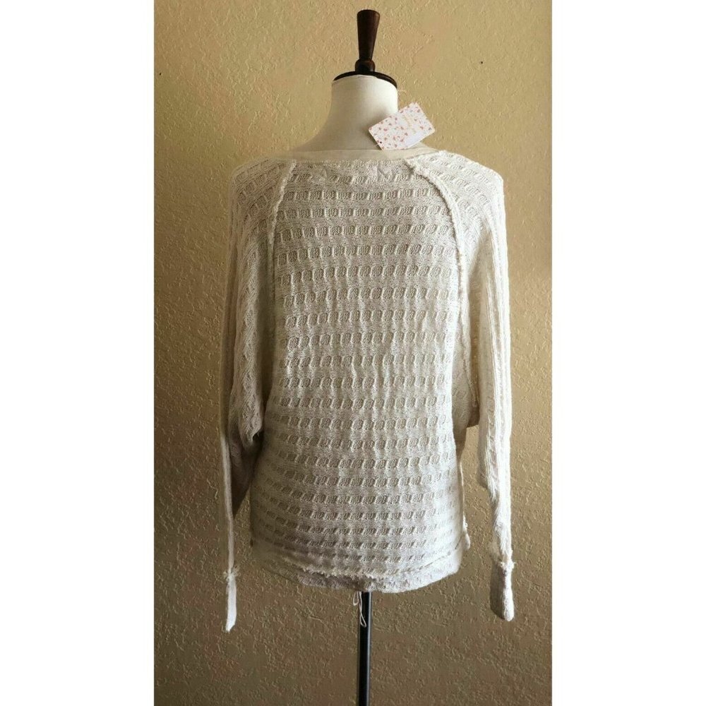 Free people  Women's Thien’s Hacci Sweater Top - Picture 6 of 9